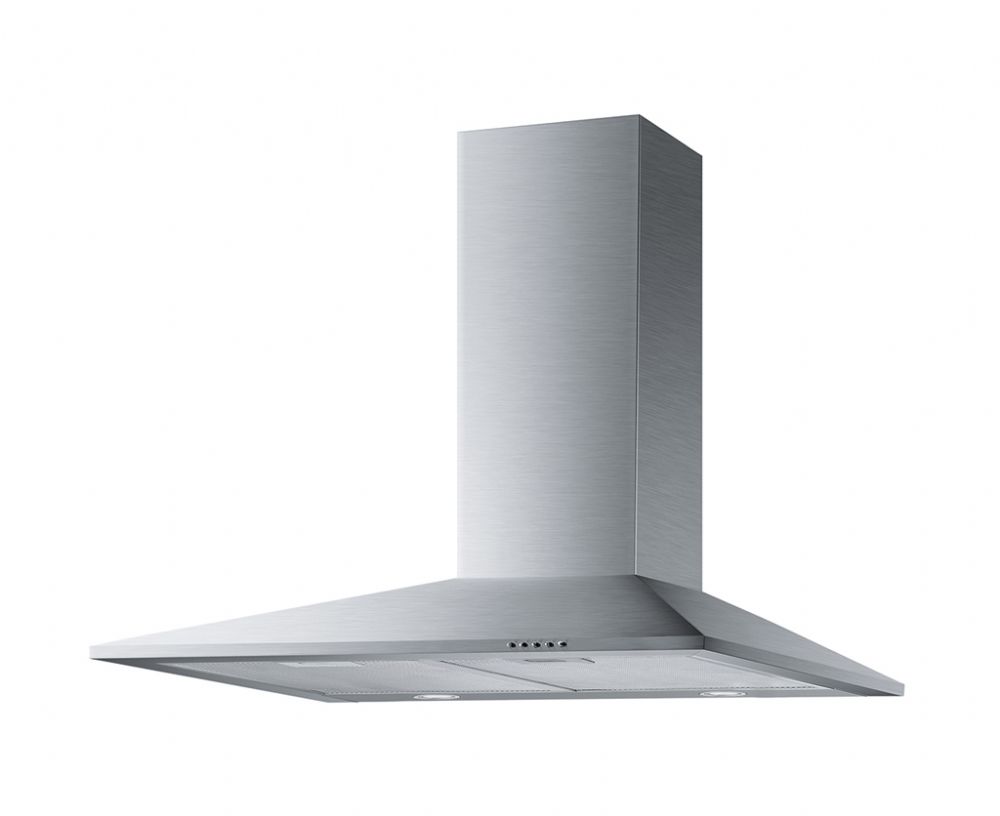 CAMPANA DECORATIVA DE PARED MEPAMSA PIRAMIDE PLUS 90 INOX